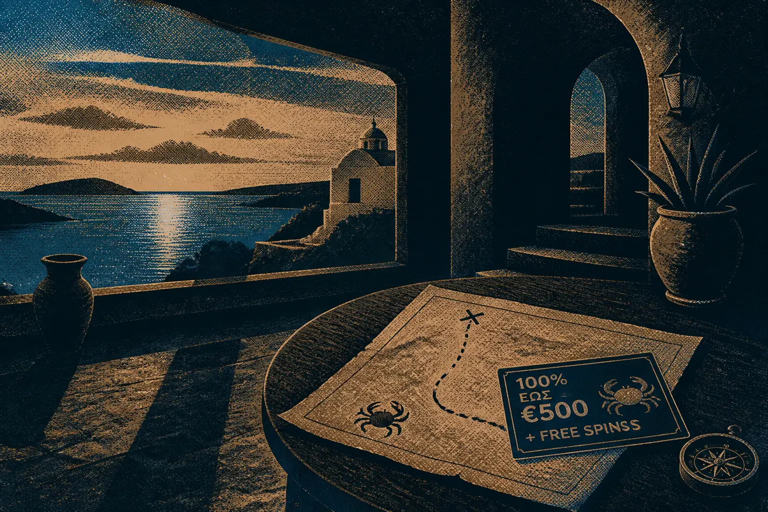 Slotuna Bonus: Καλωσόρισμα έως €500 + 200 Free Spins visual guide for Slotuna Casino