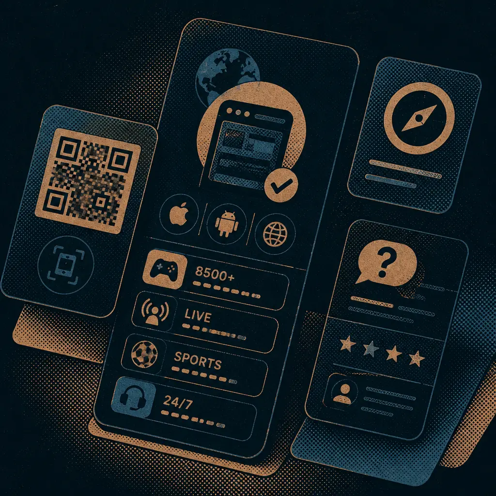 Slotuna App: Παίξτε σε iOS & Android από το Κινητό visual guide for Slotuna Casino